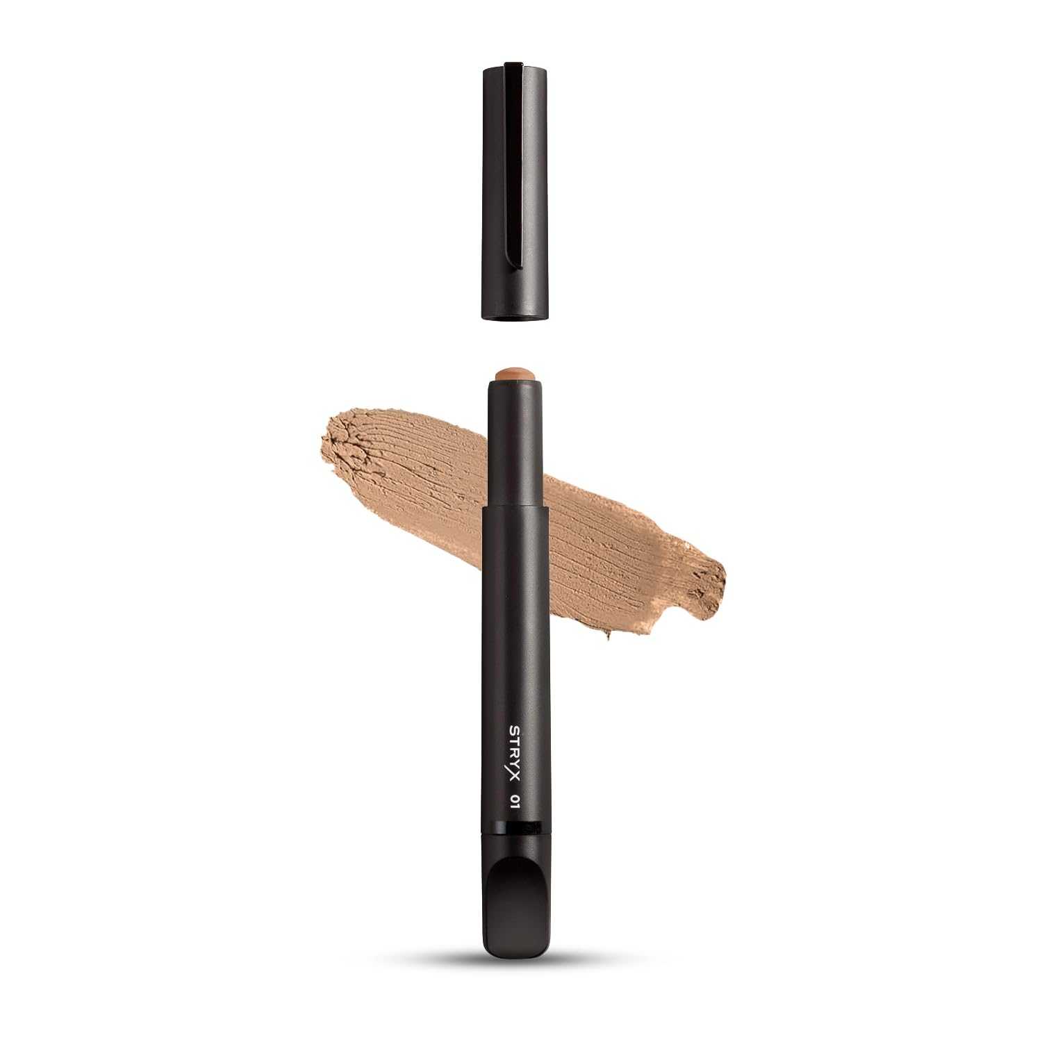 Stryx Concealer Stick Tool for Men - Medium Mahogany | Adaptable Shade & Undetectable Coverage