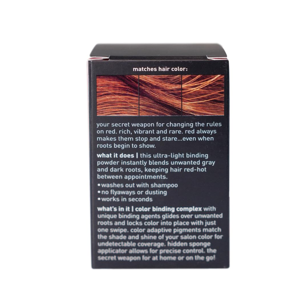 Style Edit Root Touch Up Powder – Light Red, Water-Resistant & Mess-Free (Pack of 3)
