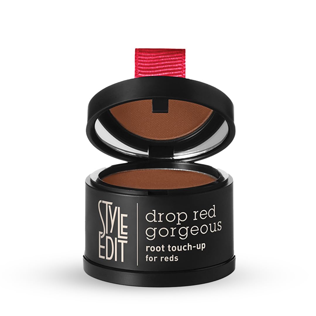 Style Edit Root Touch Up Powder for Medium Red Hair | Conceal Gray Roots, 2-Pack