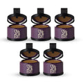 Style Edit Root Touch Up Powder (5-Pack) for Dark Roots & Grays – Water-Resistant, Mess-Free, Compact