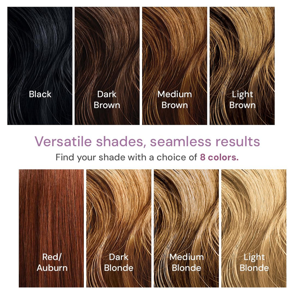 STYLE EDIT Root Concealer Touch-Up Spray – Instant Grey & Root Coverage (5-Pack, 2 oz Each) – Multiple Colors