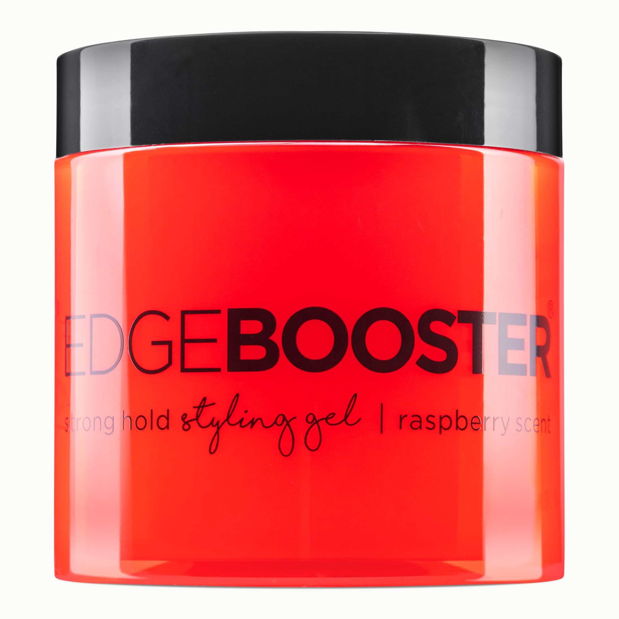 Style Factor EDGE BOOSTER Strong Hold Styling Gel – Alcohol-Free, Camellia Seed Oil, Frizz Control for Curly, Wavy & Straight Hair 16.9oz