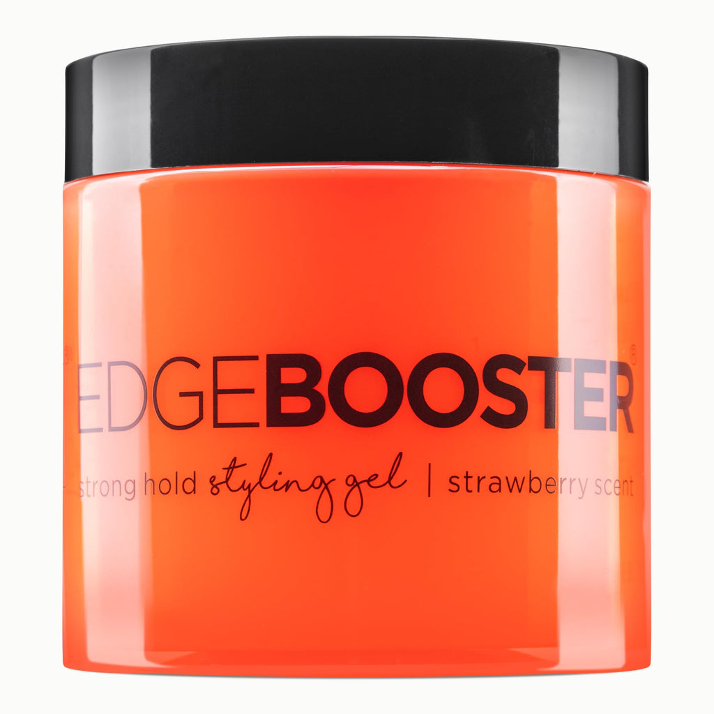 Style Factor EDGE BOOSTER Strong Hold Styling Gel – Alcohol-Free Hair Gel for Curly, Wavy & Sleek Styles | Long-Lasting Hold