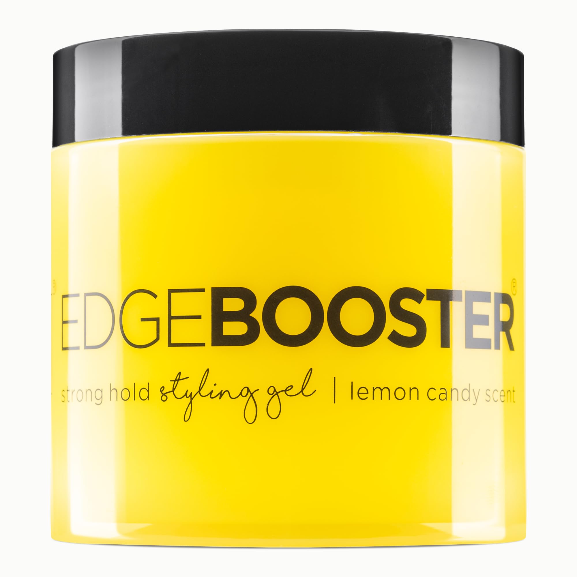 Style Factor EDGE BOOSTER Strong Hold Styling Gel | Alcohol-Free with Camellia Sinensis Seed Oil | Frizz Control & Flexible Hold (16.9oz)