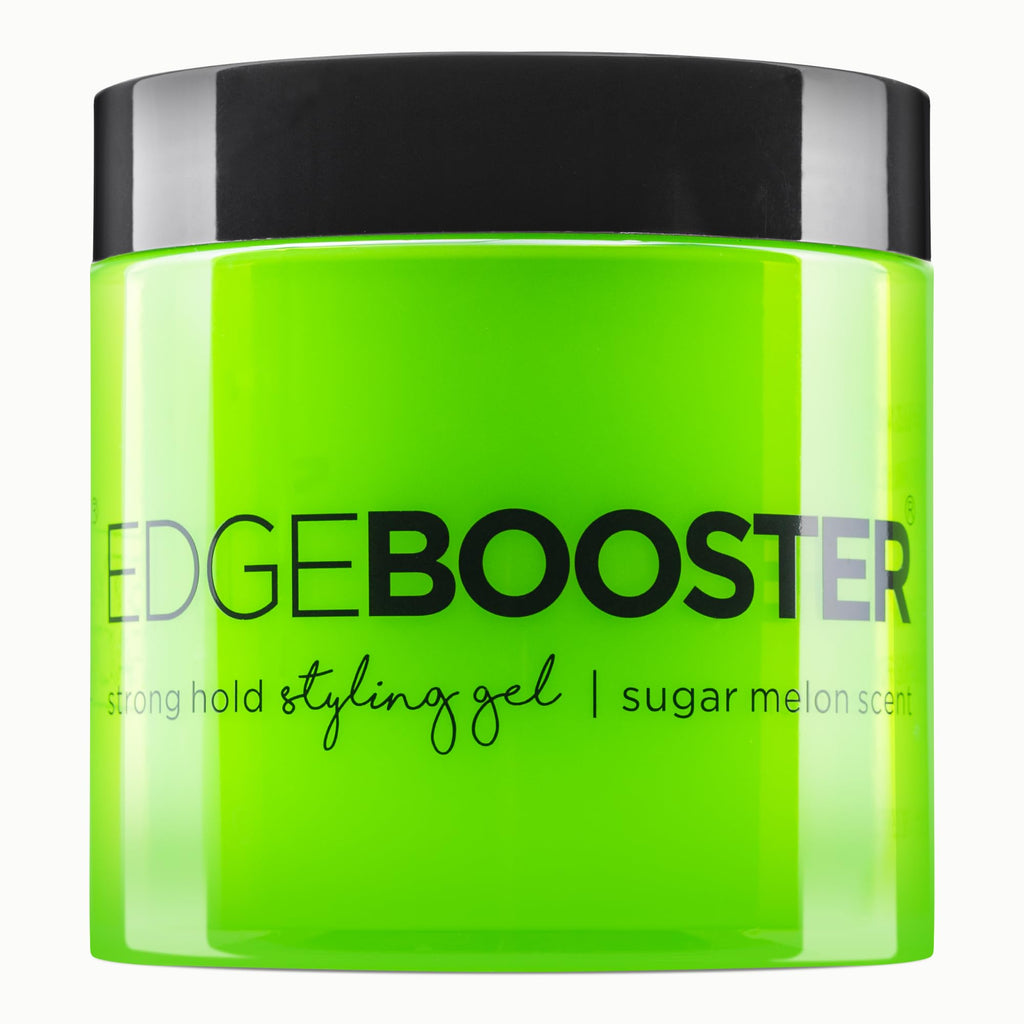 Style Factor EDGE BOOSTER Strong Hold Styling Gel – Alcohol-Free, Camellia Seed Oil (16.9oz)