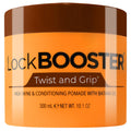 Style Factor Lock BOOSTER Twist & Grip Braid Gel (10.1 oz) – Strong Hold for Twists & Braids