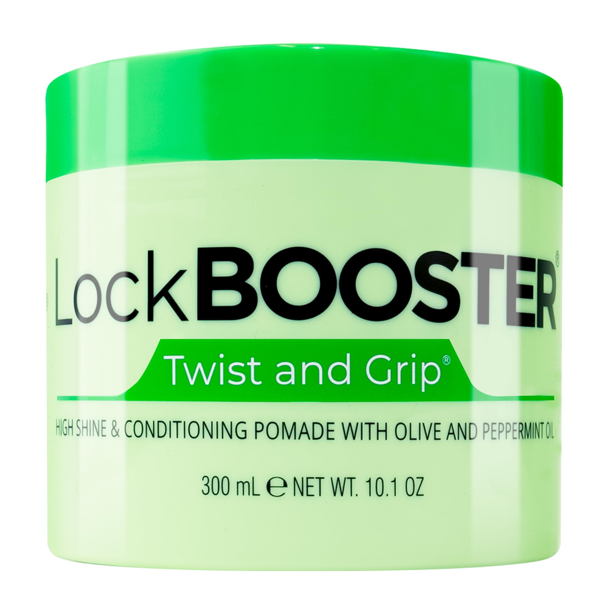 Style Factor Lock BOOSTER Twist & Grip Braid Gel (10.1 oz) – Strong Hold, Flake-Free Shine