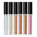 SUAKE Liquid Sparkling Eyeshadow Sticks Pack – 6 High-Pigment Metallic Glitter Eyeshadows, Quick-Dry & Long-Lasting