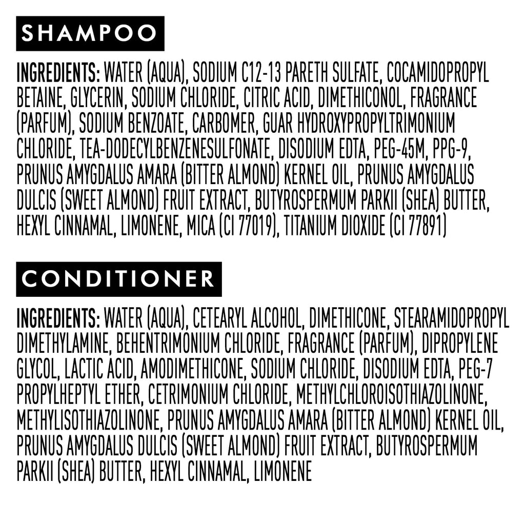 Suave Almond & Shea Butter Moisturizing Shampoo & Conditioner Set – 12.6 oz
