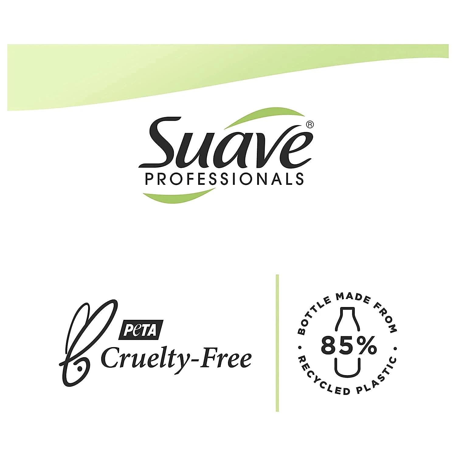 Suave Professionals Almond + Shea Butter Moisturizing Shampoo & Conditioner – 18 oz, 2 Count