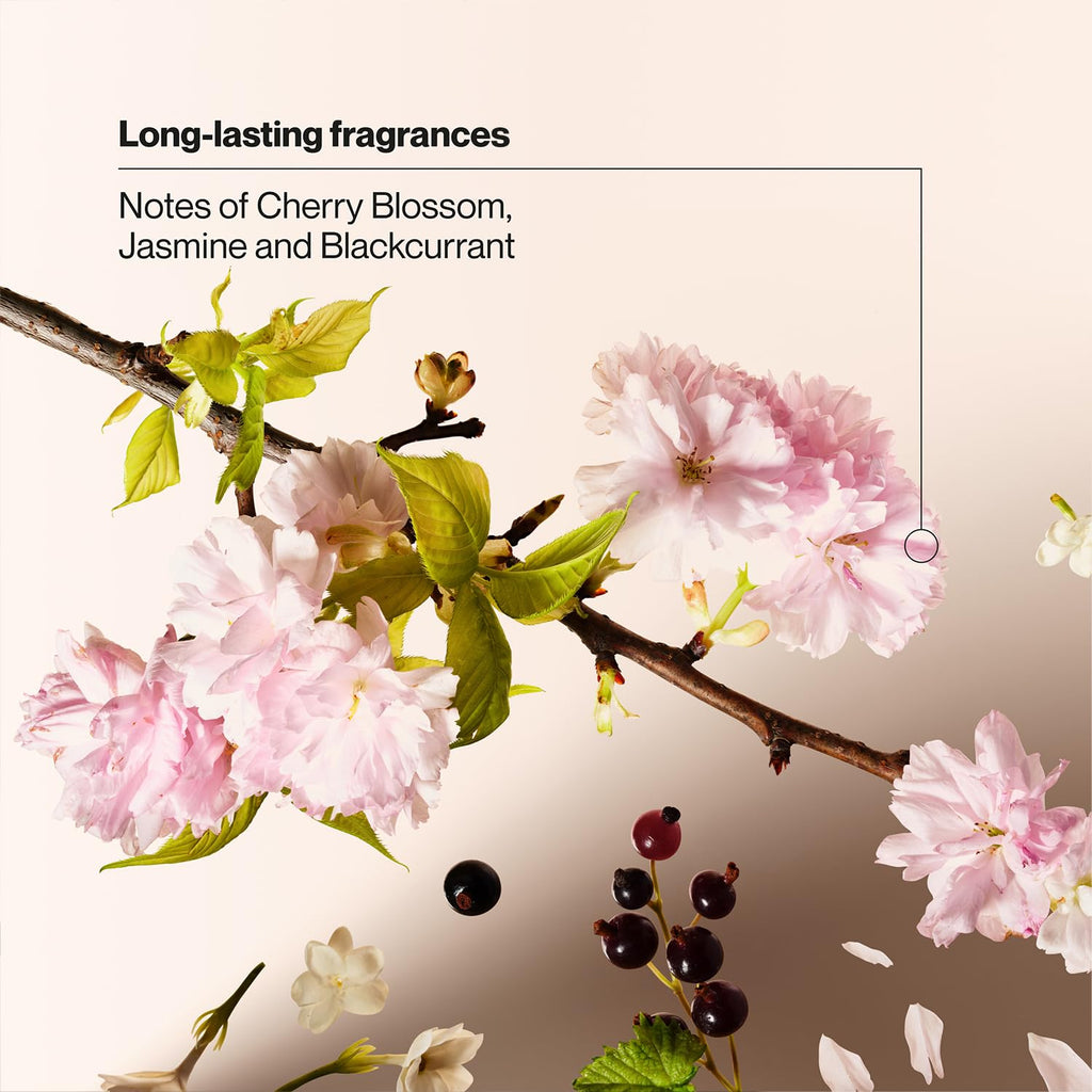 Suave Shampoo, Conditioner & Body Wash 2-Pack + Invisible Solid Deodorant – Wild Cherry Blossom