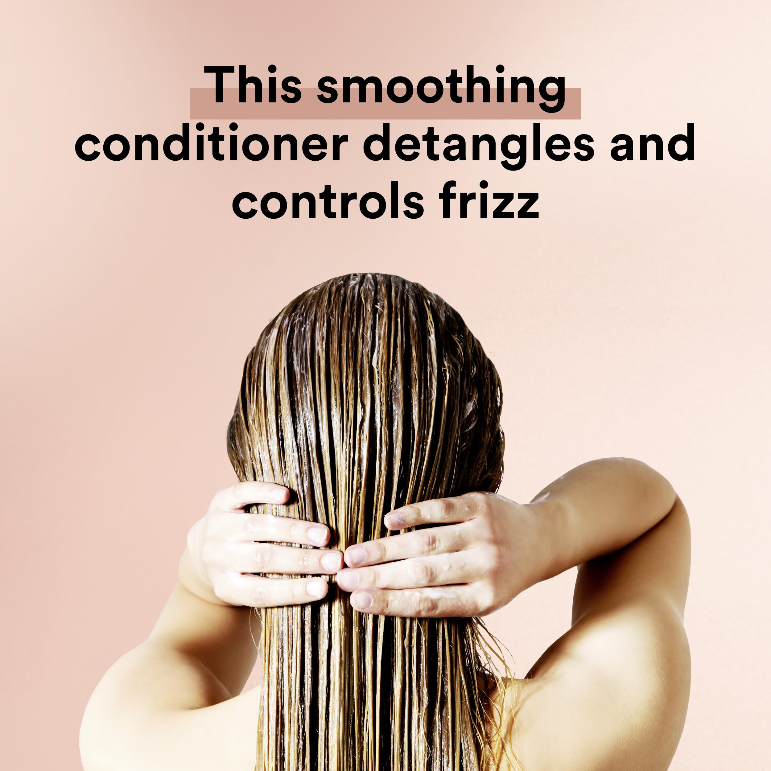 Suave Keratin Infusion Shampoo & Conditioner Set – Smoothing, 48H Frizz Control, 12.6 oz Each