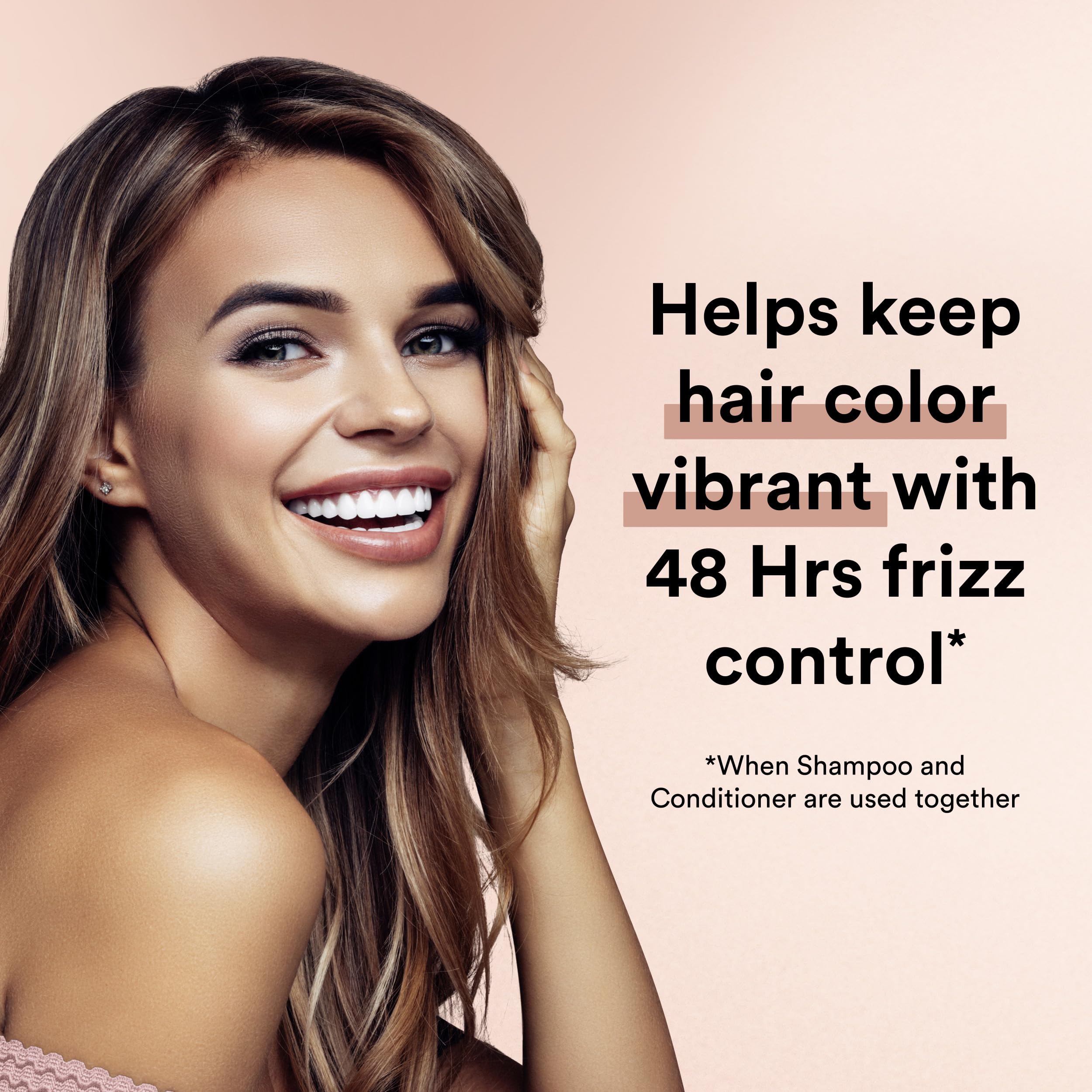 Suave Keratin Infusion Shampoo & Conditioner Set – Smoothing, 48H Frizz Control, 12.6 oz Each