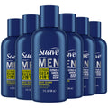 Suave Men 3-in-1 Shampoo, Conditioner & Body Wash – Travel-Size Citrus Rush (6-Pack)
