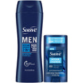 Suave Men Ocean Charge 2-in-1 Shampoo & Conditioner + Antiperspirant Deodorant Set – Ocean Charge