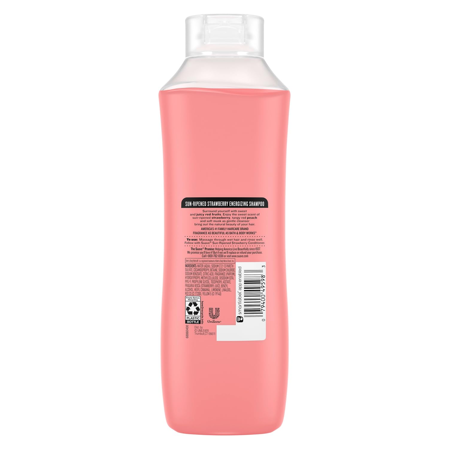 Suave Sun-Ripened Strawberry Shampoo – 2-Pack, 22.5 oz Each | Vitamin E