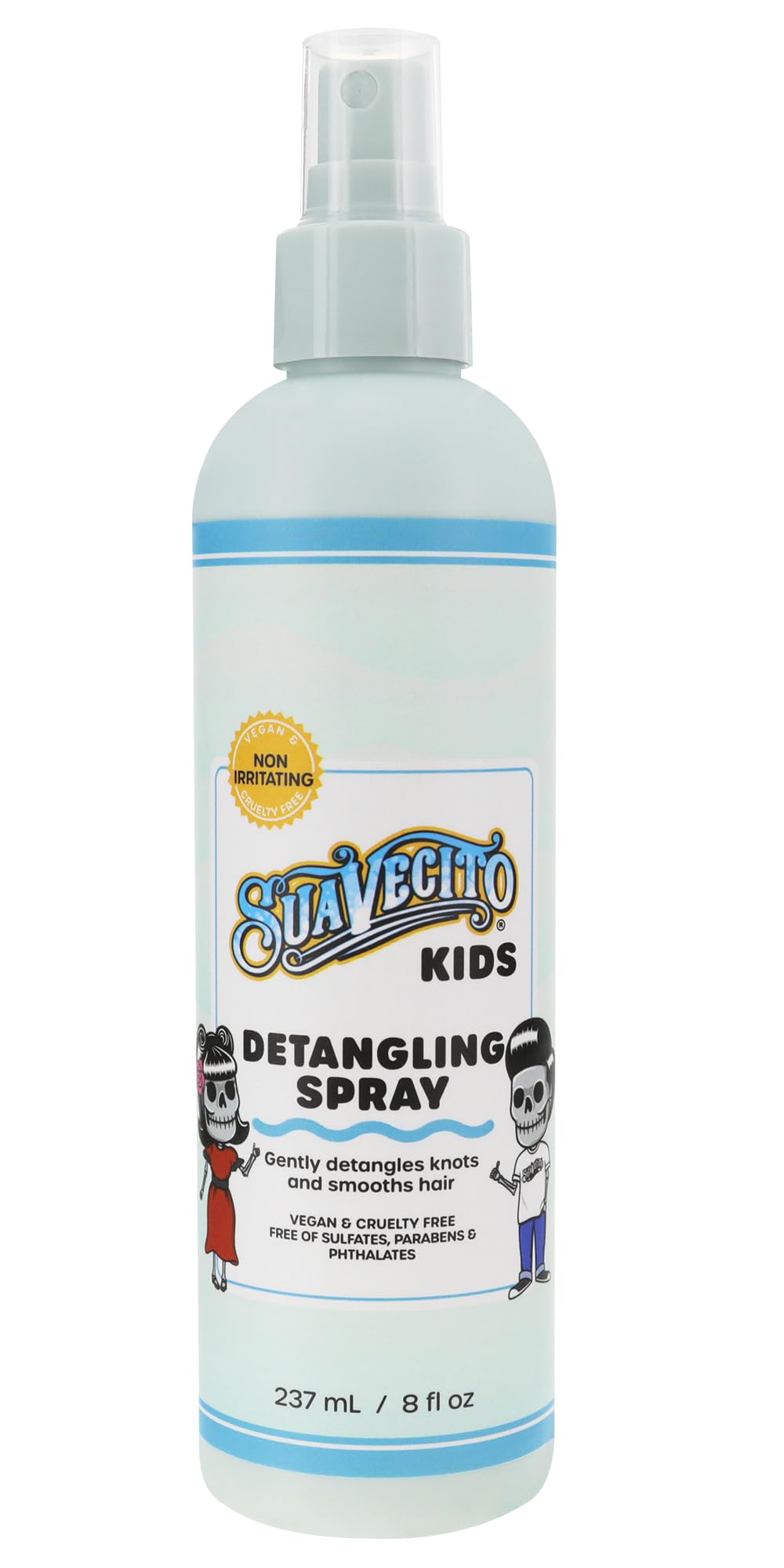 Suavecito Kid's Detangling Spray – Plant-Based, Calming Chamomile, Cruelty-Free 8 oz