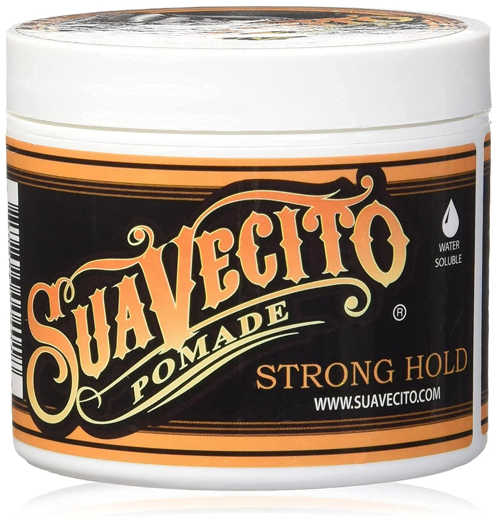 Suavecito Pomade Firme Strong Hold – 5 oz Water-Based, Medium Shine, Flake-Free