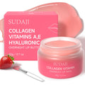 SUDAJI Collagen Lip Mask – Hydrating Lip Balm with Hyaluronic Acid & Vitamins A & E (0.7 oz)