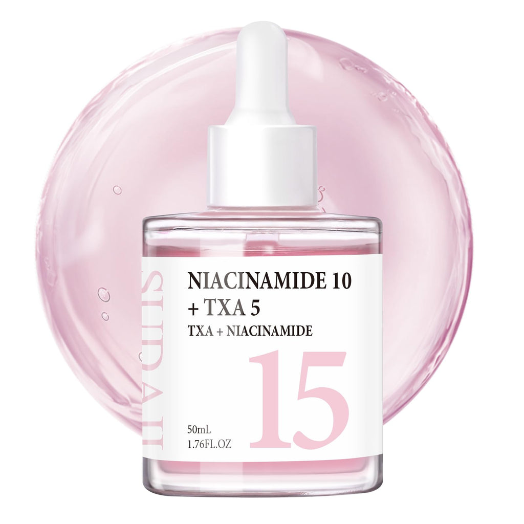 SUDAJI TXA + Niacinamide 15% Serum | Glow Facial Serum with Hyaluronic Acid
