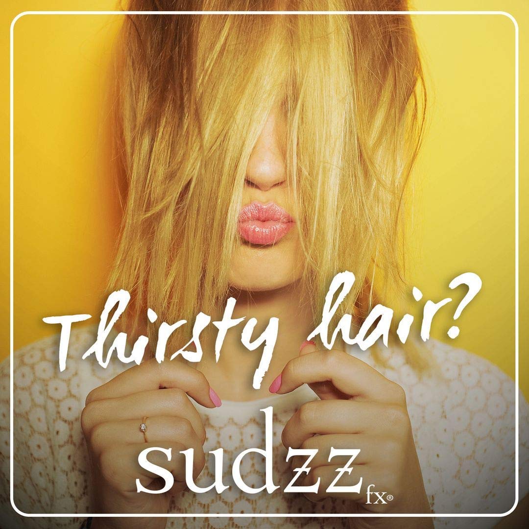 SUDZZFX AquaFix Hydrating Conditioner for Dry, Damaged Hair – 33.8 Fl Oz | Sulfate Free, Color Safe, Extensions Safe