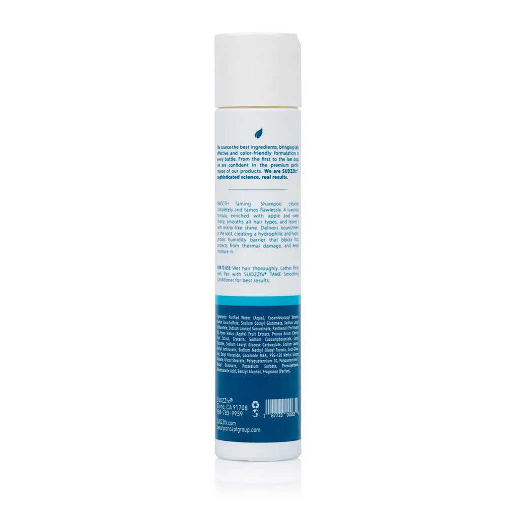 SUDZZFX Smooth Taming Shampoo – Frizz Control & Moisture for All Hair Types
