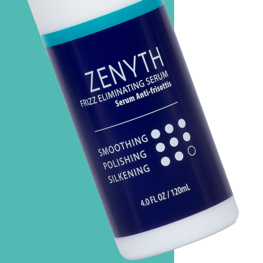 SUDZZFX Zenyth Frizz Eliminator Serum — Heat Protector & Hair Smoothing (4 fl oz)