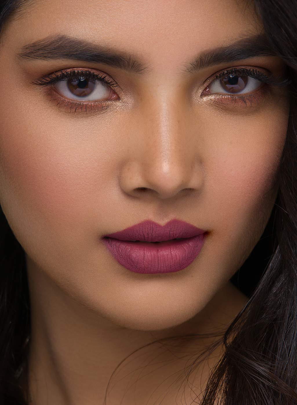 Matte As Hell Crayon Lipstick Lily Aldrin Mauve Pink | SUGAR Cosmetics – Long-Lasting Matte Lip Color + Free Sharpener
