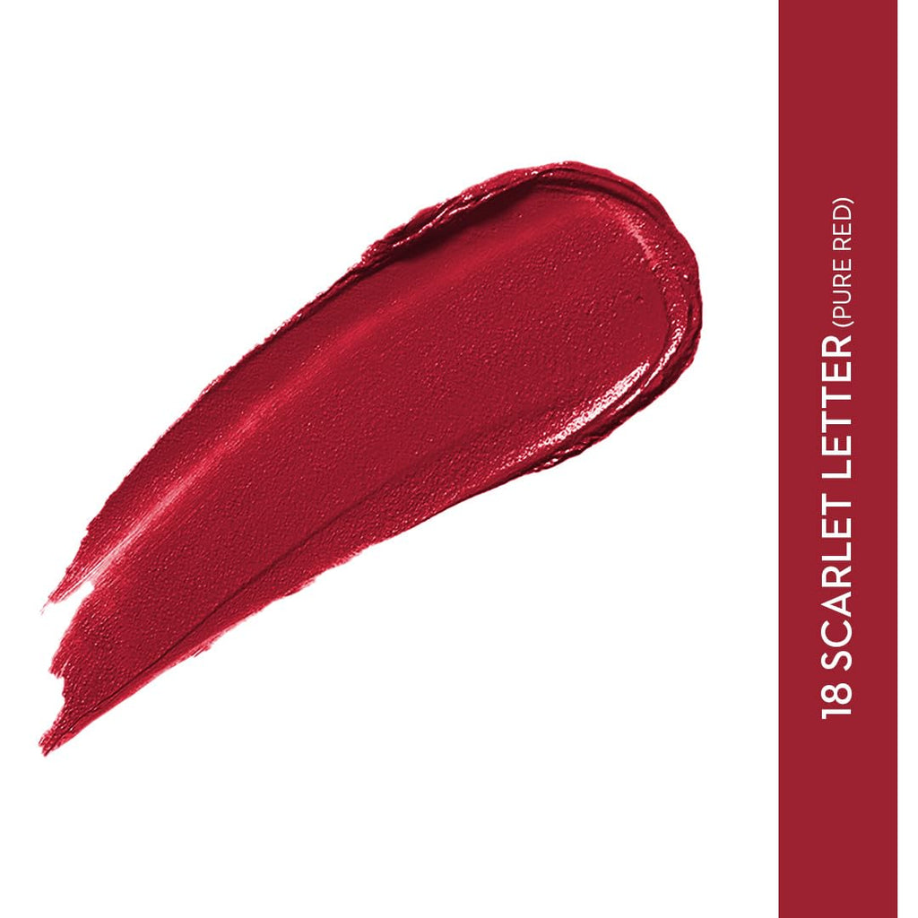 Nothing Else Matter Lipstick by SUGAR Cosmetics - 18 Scarlet Letter Matte, Longwear & Water-Resistant