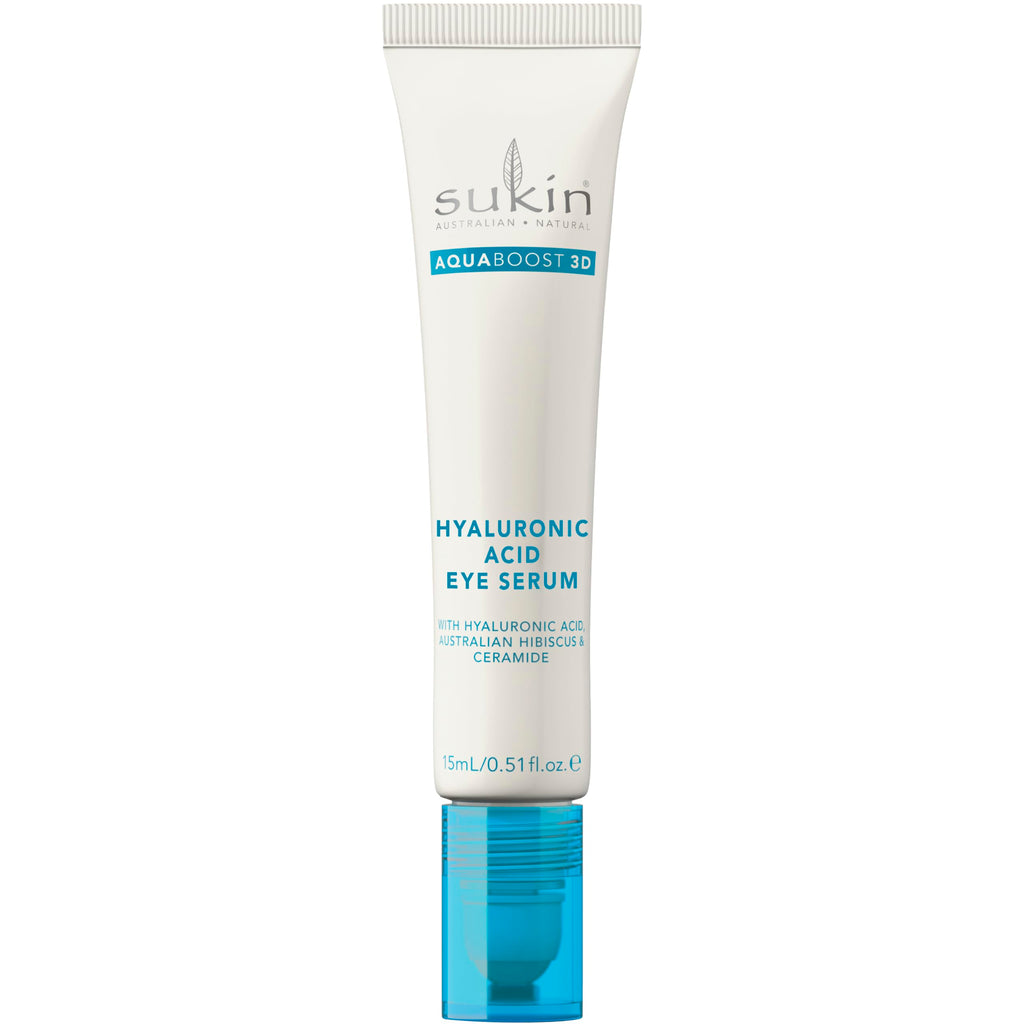 Sukin Naturals USA 3D Hyaluronic Acid Eye Serum | 15ml | Roll-On Hydration