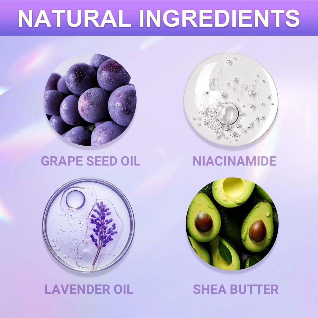 SULADEC Moisturizing Foot Mask – Grape Seed Oil & Shea Butter, Hydrates Dry Feet (7 Pairs)