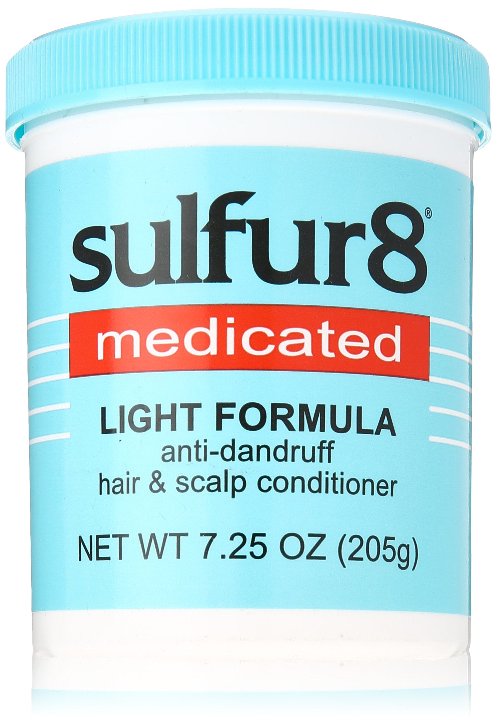 Sulfur 8 Medicated Light Formula Conditioner - Lightweight Scalp Care, 7.25 oz