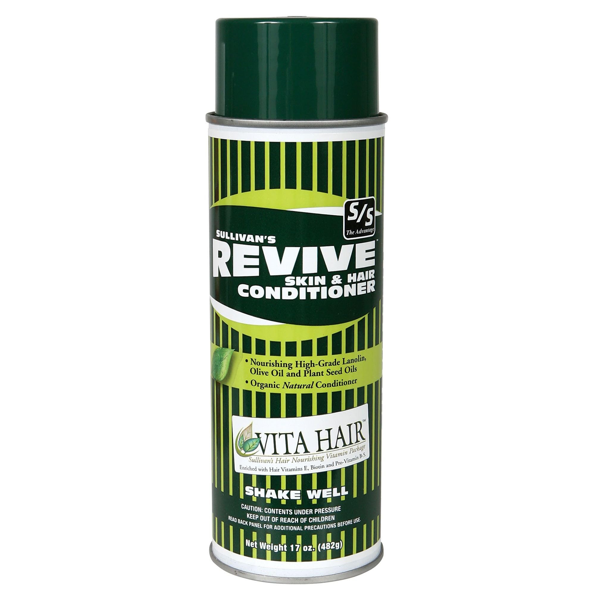 SULLIVAN'S Revive Aerosol Skin & Hair Conditioner – 17 oz