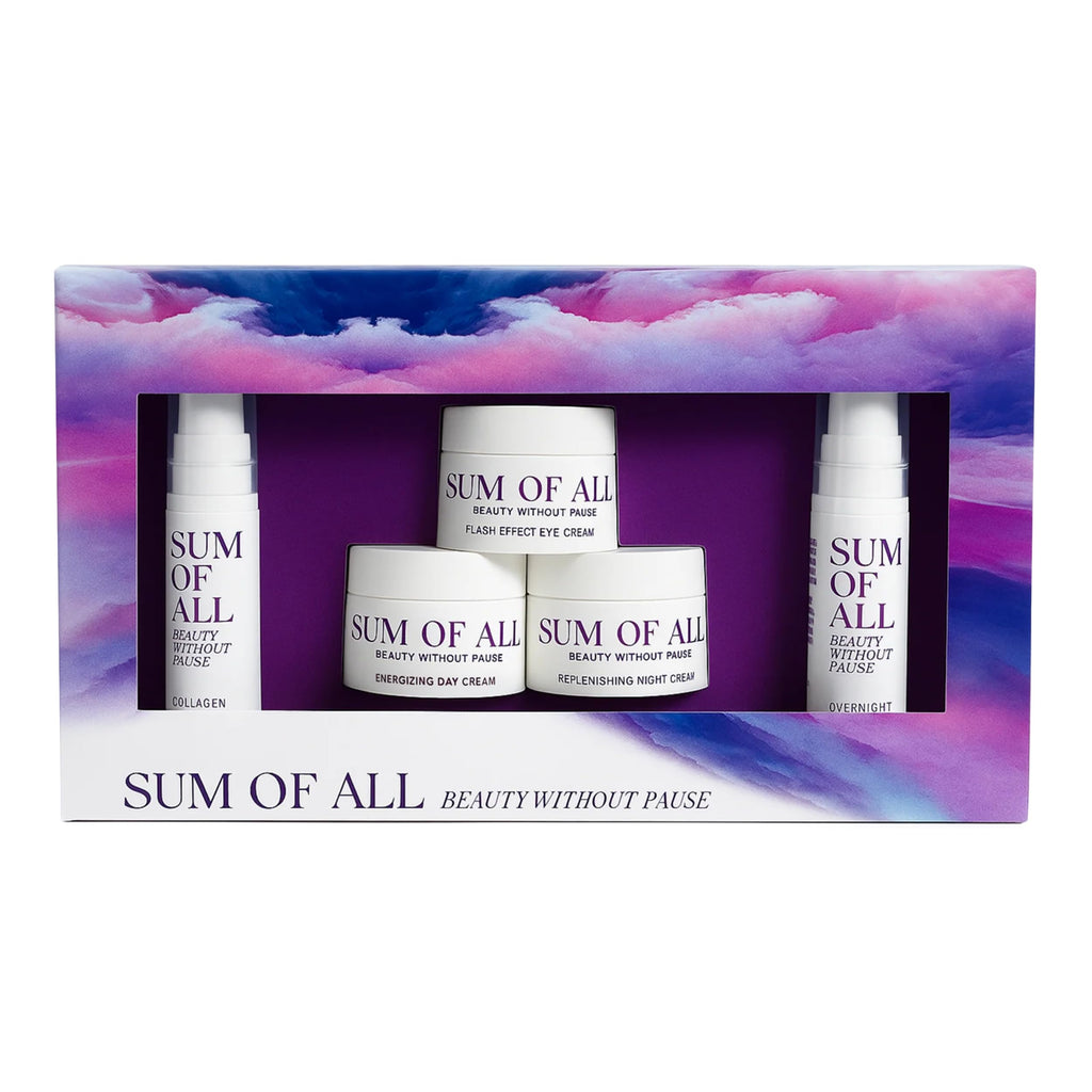 Sum Of All Renewal Regimen Starter Set – Anti-Aging Menopause Skincare for Women, 5-Piece, 0.17 oz Each