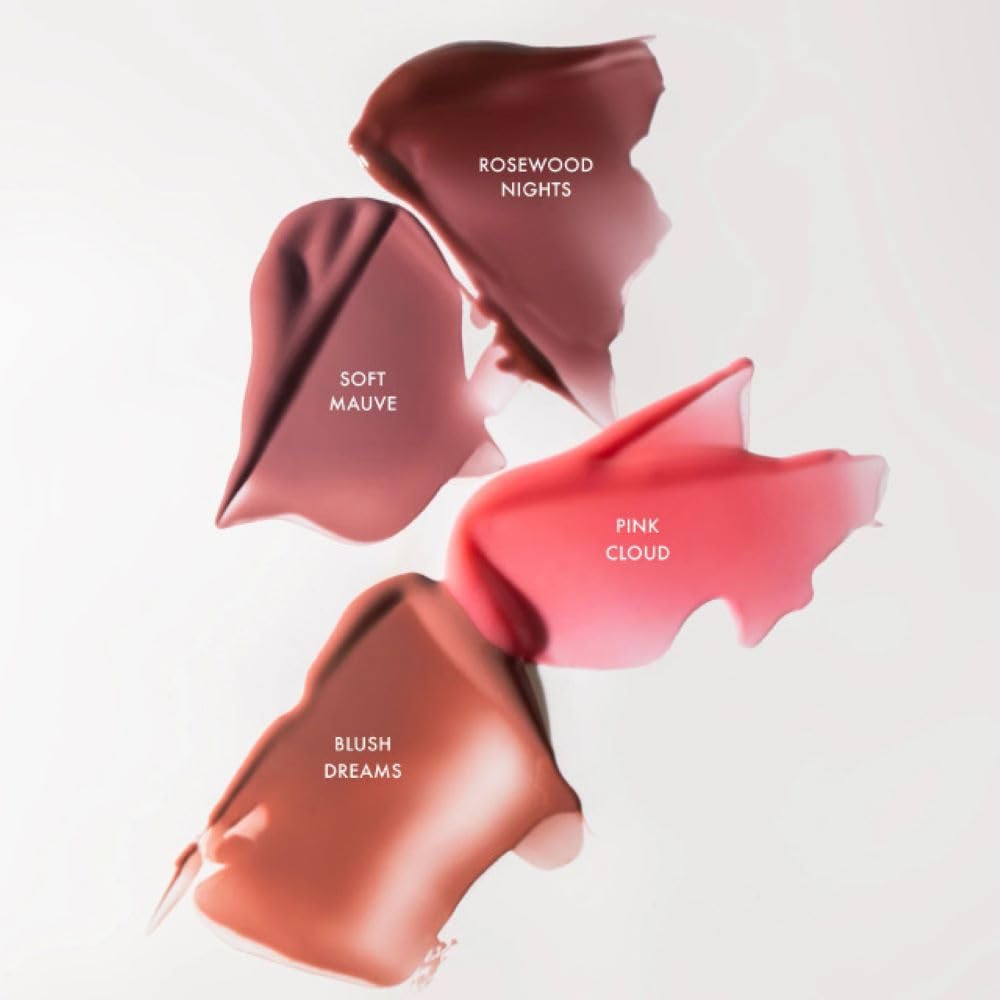 Summer Fridays Dream Lip Oil – Hydrating Tinted Lip Gloss Oil in Rosewood Nights (0.15 oz)
