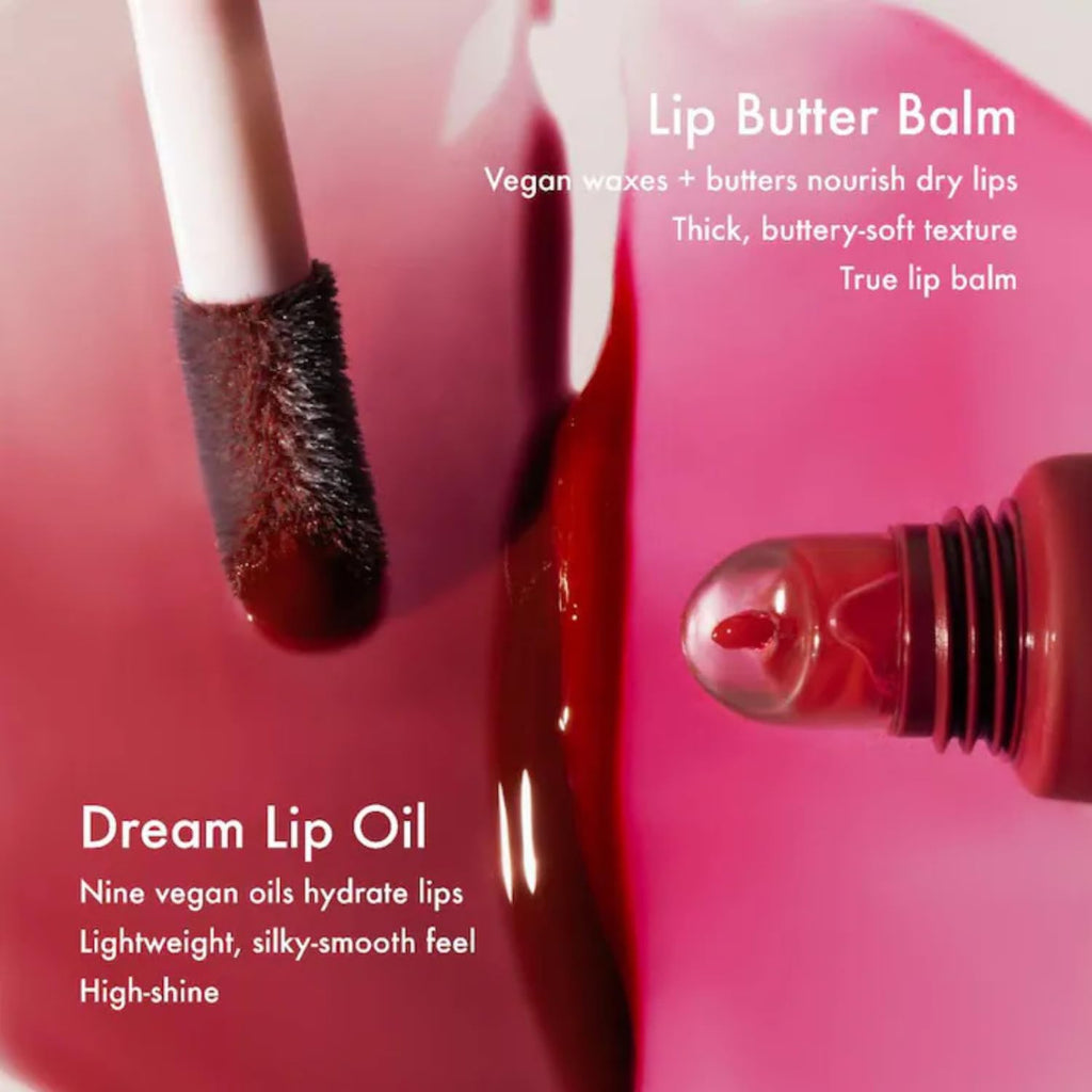 Summer Fridays Dream Lip Oil Midnight Berry – Tinted Lip Oil, High Shine & Deep Hydration (0.15 oz)