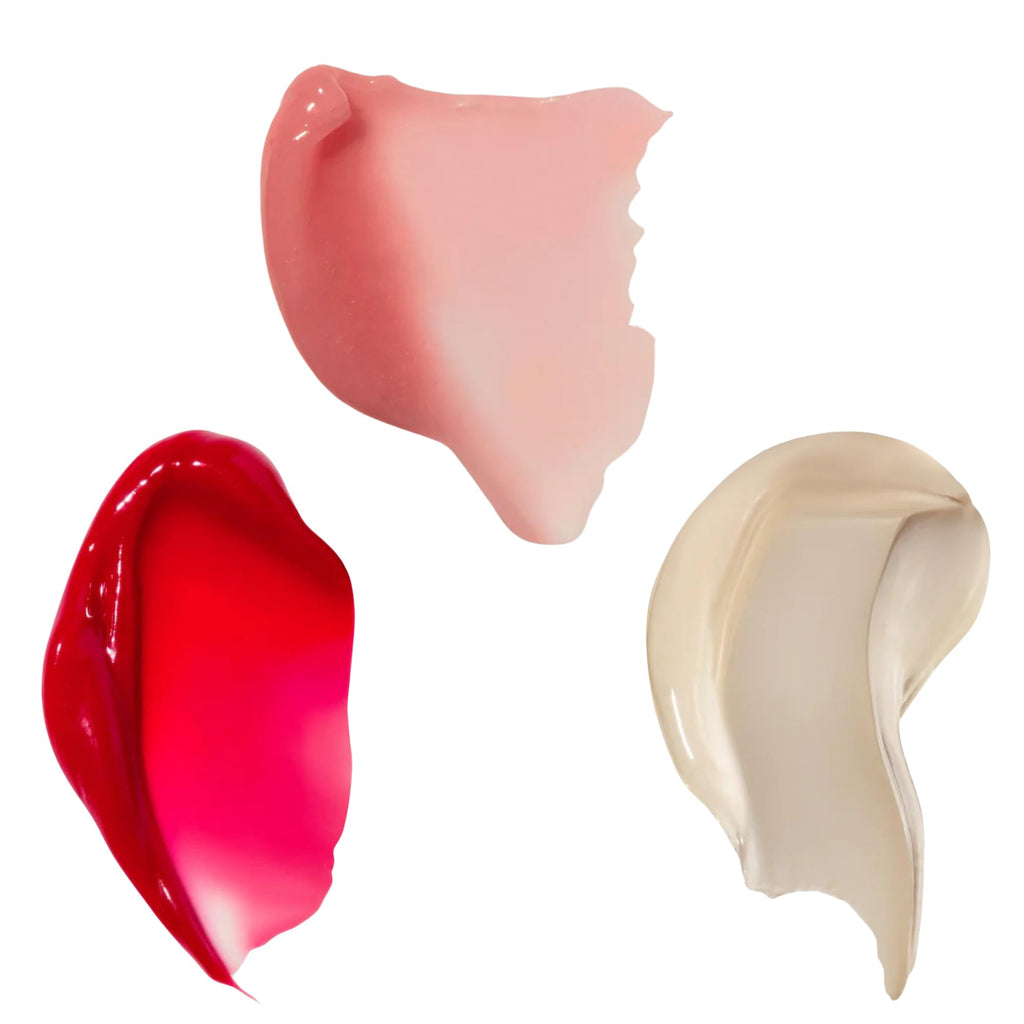 Summer Fridays Holiday Lip Butter Balm Set – 3 Vegan Lip Balms (Cherry, Sweet Mint, Pink Sugar)