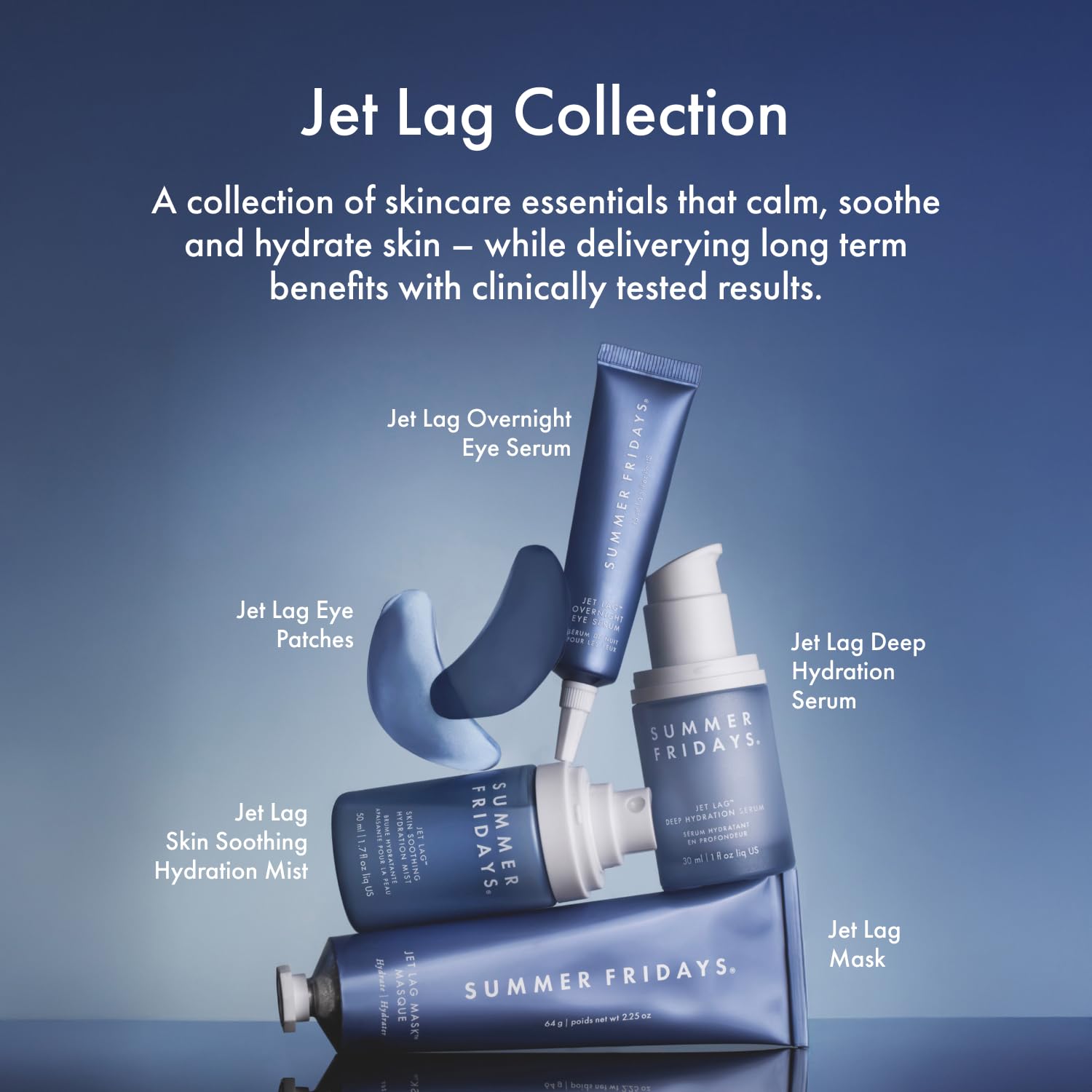 Summer Fridays Jet Lag Mask — Hydrating Moisturizer & Mask with Hyaluronic Acid + Niacinamide