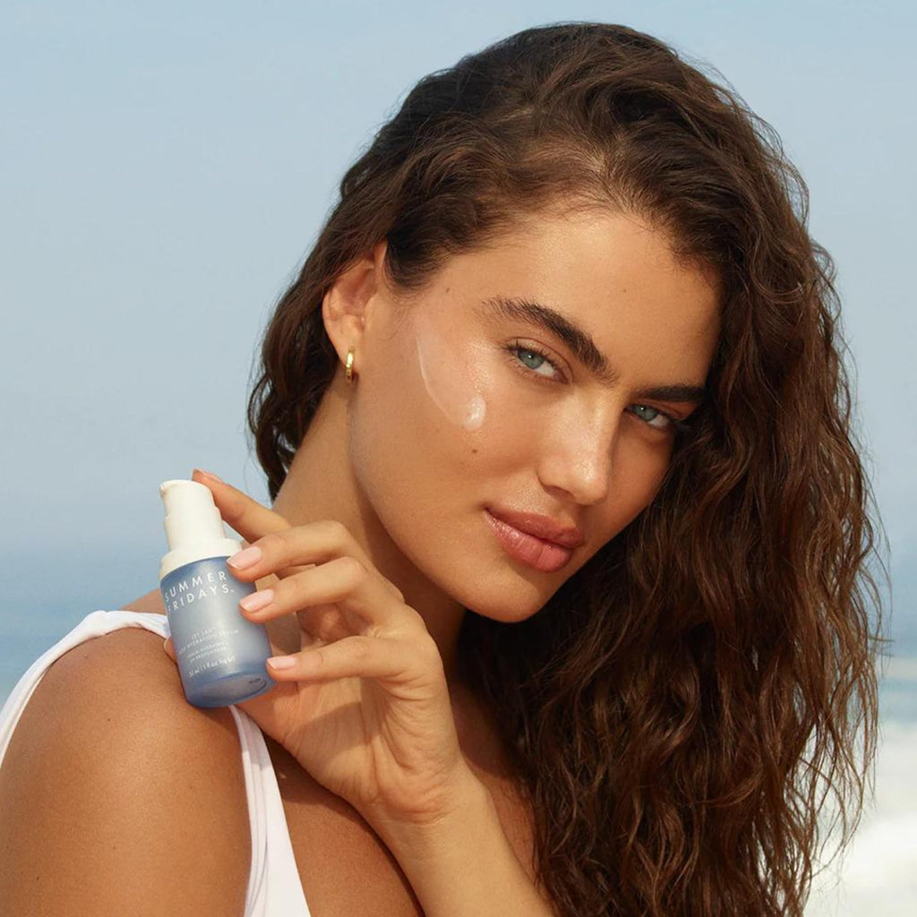 Summer Fridays Jet Lag Deep Hydration Serum | Fragrance-Free Hydration for Dry Skin