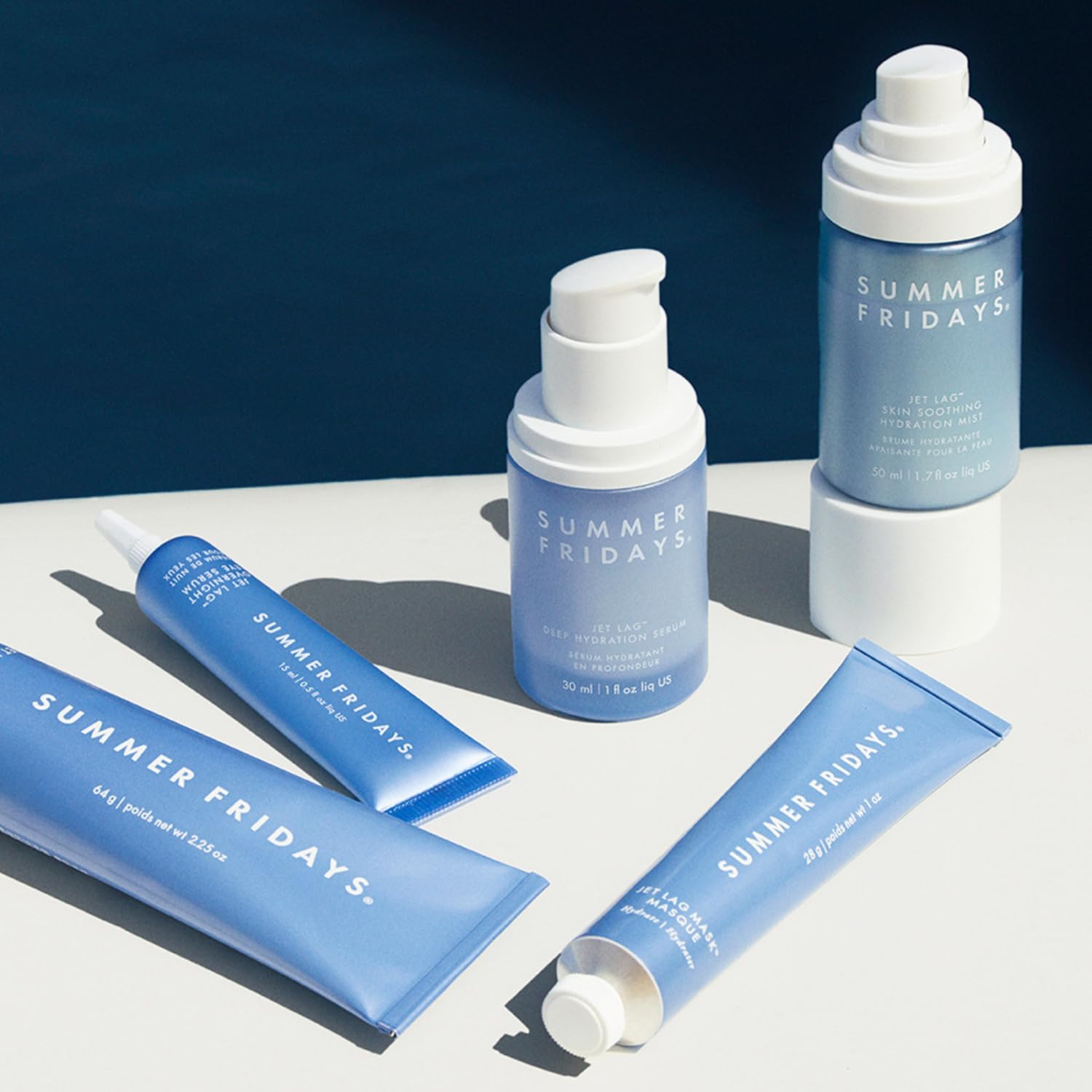 Summer Fridays Jet Lag Skin Soothing Hydration Mist — Ultra-Fine Facial Spray for Hydration & Barrier Support