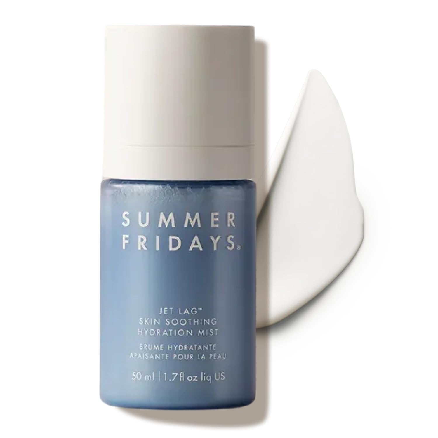 Summer Fridays Jet Lag Skin Soothing Hydration Mist — Ultra-Fine Facial Spray for Hydration & Barrier Support