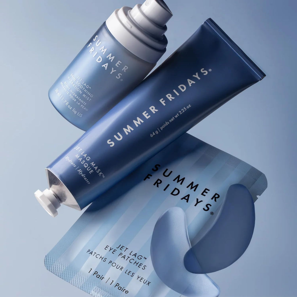 Summer Fridays Jet Lag Under Eye Patches – Hydrating, Depuffing Hydrogel Masks (6 Pairs)