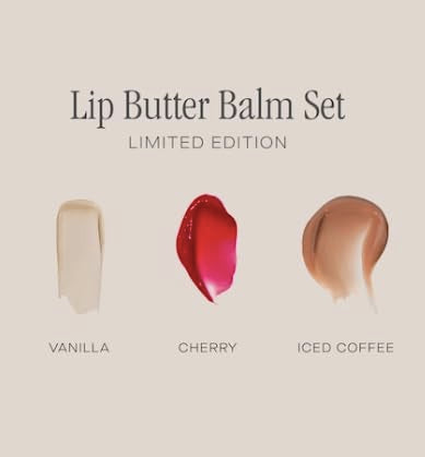 Summer Fridays Lip Butter Balm Set — 3 Full-Size Vegan Balms