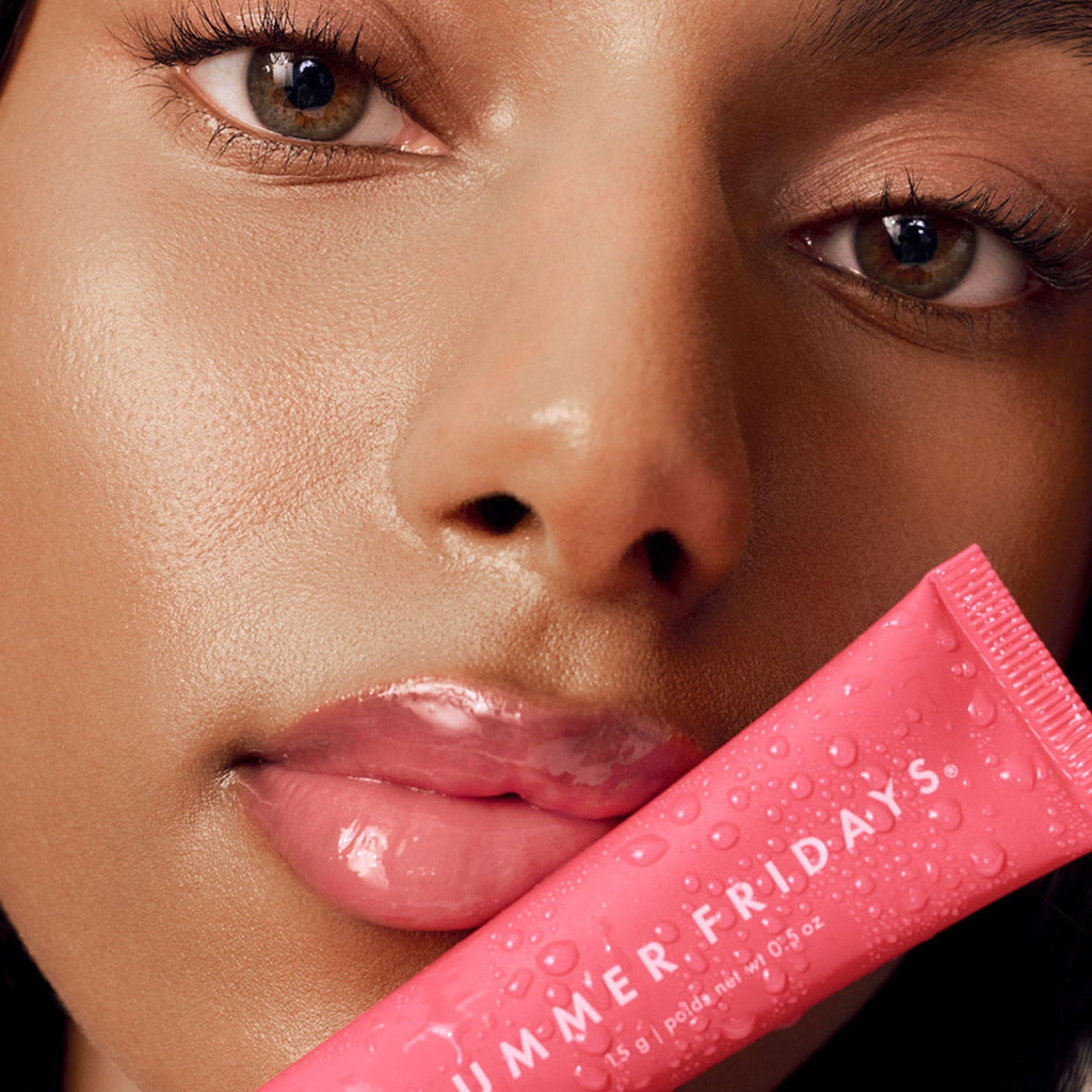 Summer Fridays Tinted Lip Butter Balm Pink Guava – Vegan Moisture & Sheer Tint