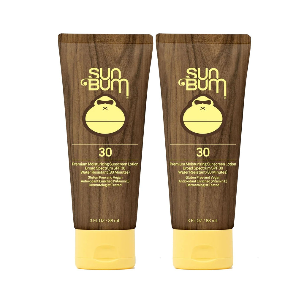 Sun Bum Original SPF 30 Sunscreen Lotion – Vegan, Hawaii 104 Reef Act Compliant, Broad Spectrum UVA/UVB (3 oz Pack of 2)