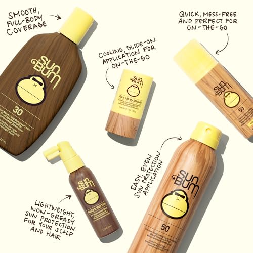 Sun Bum Original SPF 30 Sunscreen Lotion – Vegan, Hawaii 104 Reef Act Compliant, Broad Spectrum UVA/UVB (3 oz Pack of 2)