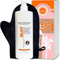 Sun Laboratories by Giesee Dark Sunsation Self Tanner Lotion with Mitt – Very Dark Sunless Tanner