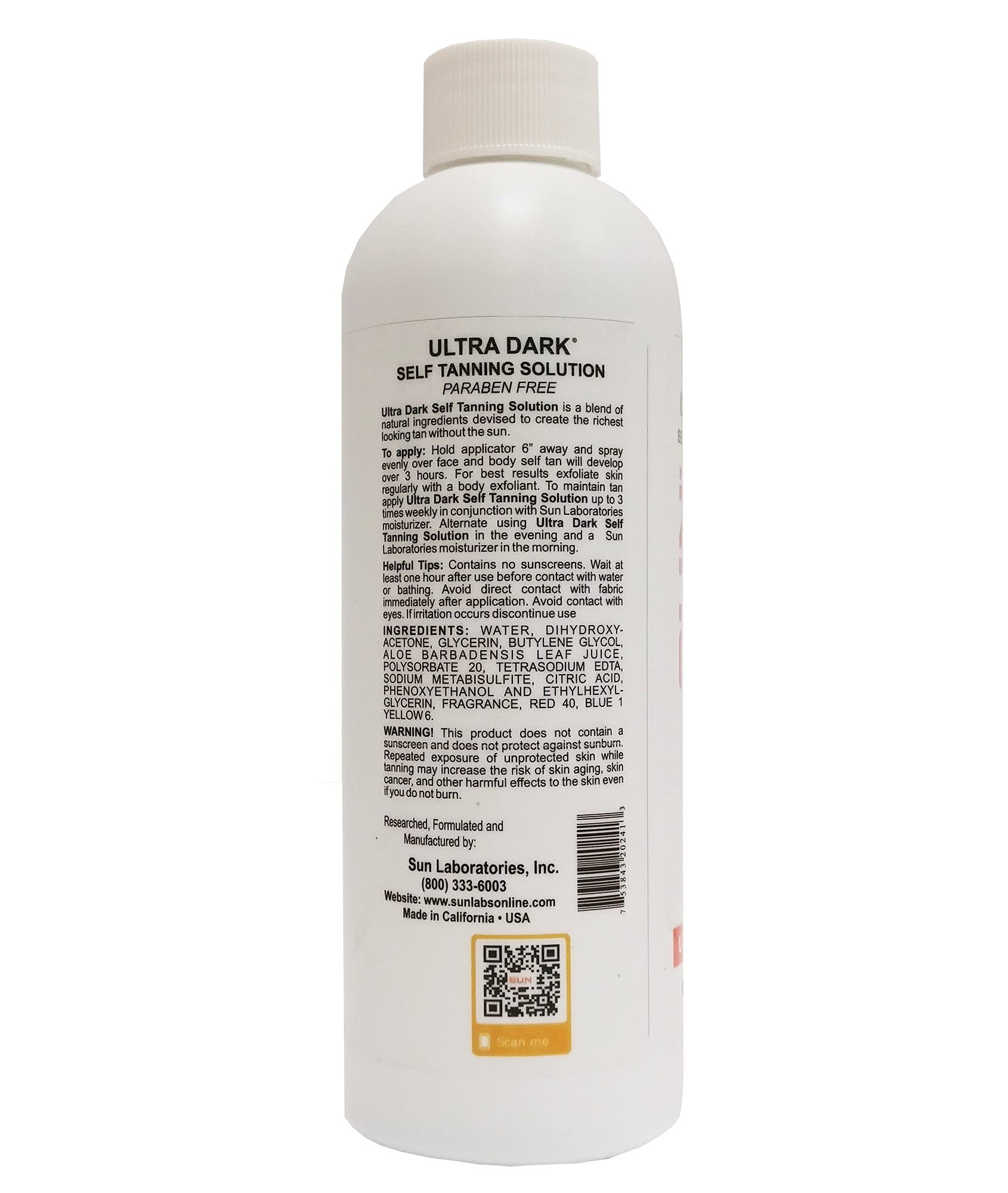 Sun Laboratories by Giesee Self-Tanning Spray Ultra Dark – 3-Pack, 8 oz Each
