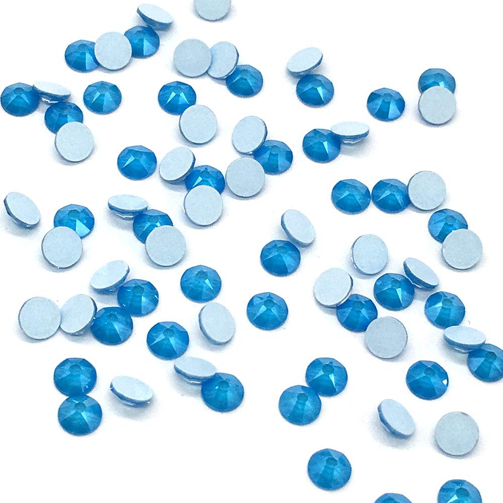 Sun Tangerine Swarovski 2088 Xirius Electric Blue Flat Backs – 144 pcs ss16
