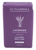 Sunaroma Lavender Shea + Vitamin E Soap Bar — 6 x 8 oz Pack | Naturally Derived